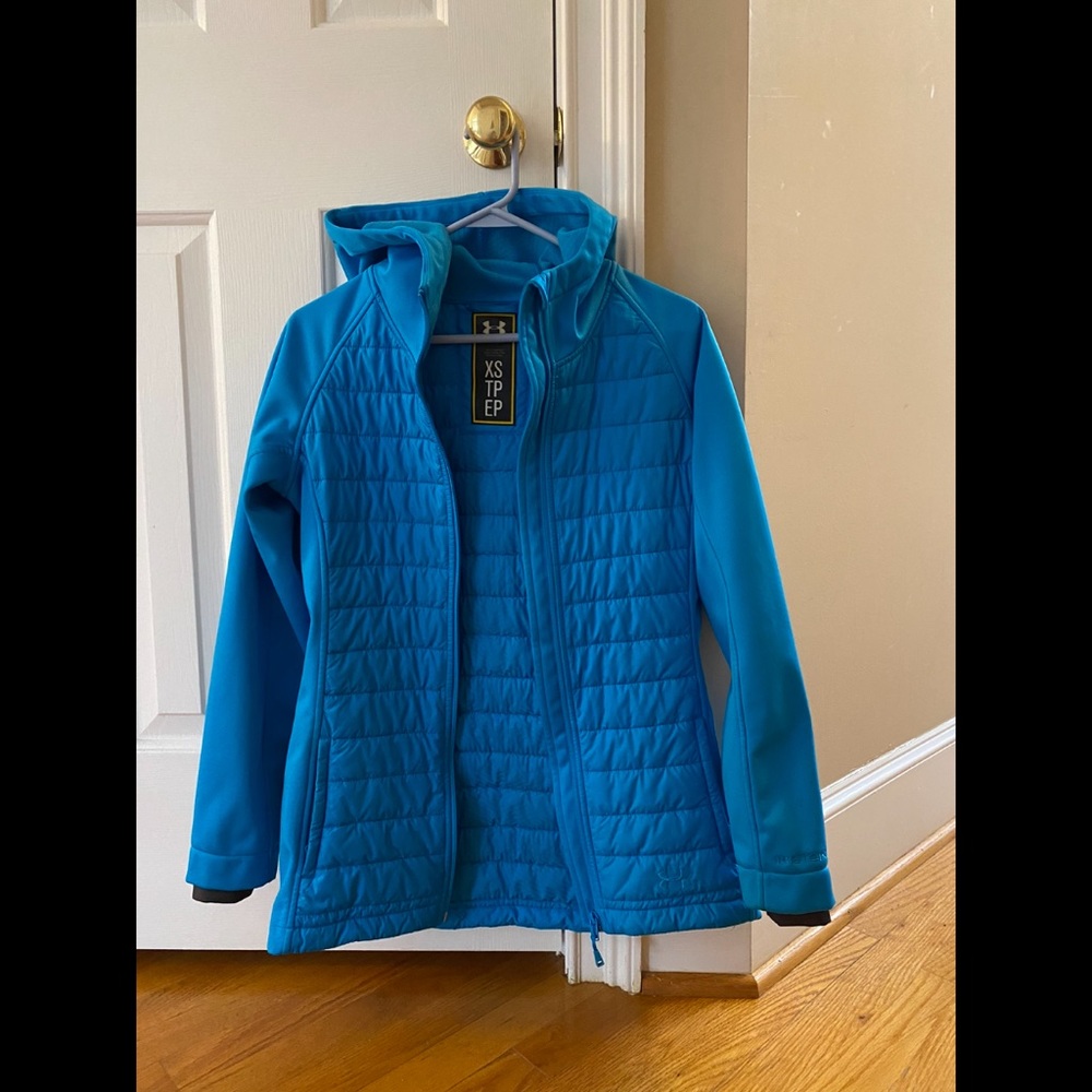 Vivid Blue Under Armour Thermal Jacket